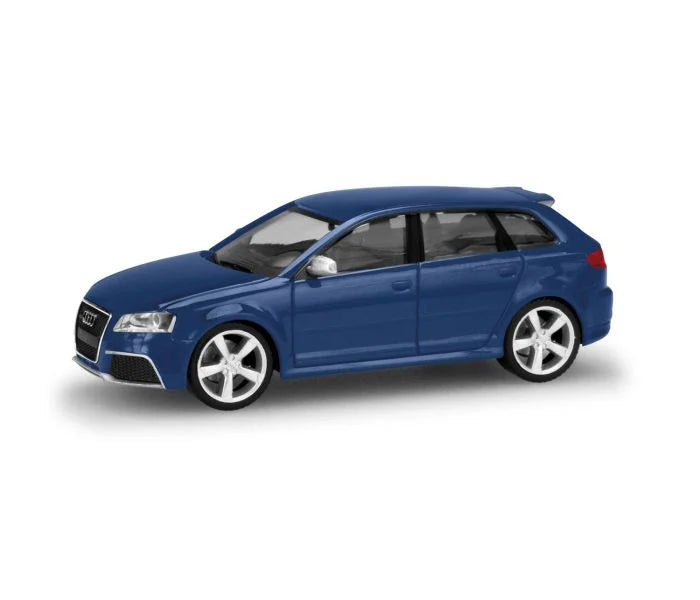 Herpa Audi RS3 Sportback Sepang Blue Pearl Effect HA034876-003 HO Gauge