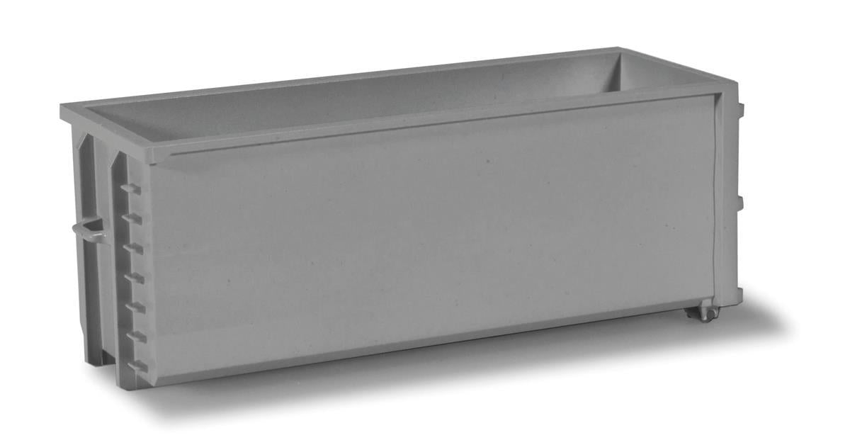 Herpa Roll Off Container Grey (2) HA053082-006 HO Gauge