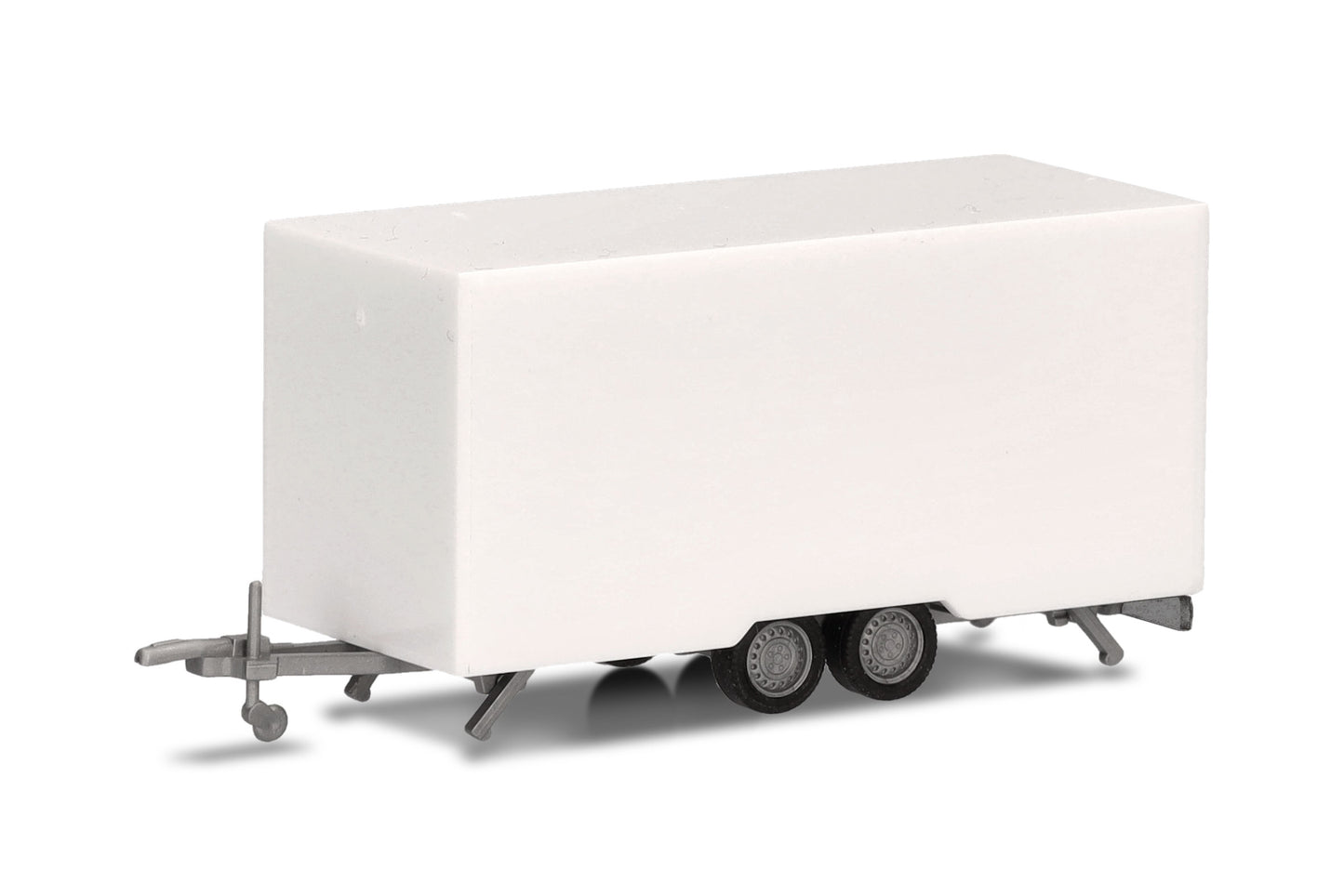 Herpa 54249 Box Trailer for Cars & Vans White HO Gauge