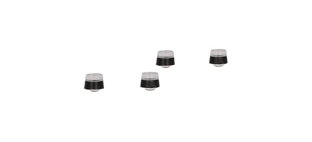 Herpa Transparent Signal Lights & Black Sockets (20) HO Gauge HA054423