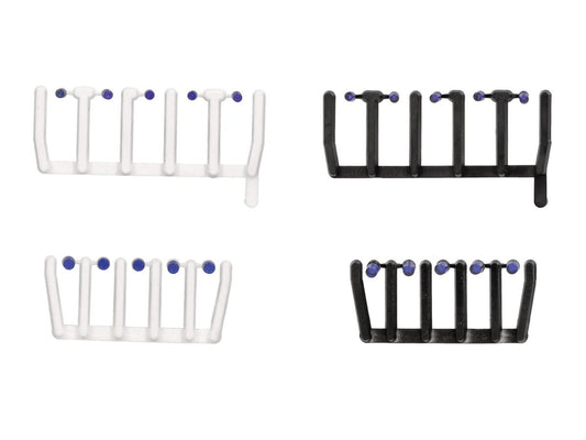 Herpa Blue Transparent Signal Lights w/Black & White Base HA054836 HO Gauge
