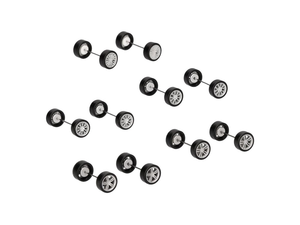 Herpa Audi Sports Wheels Set (10 Axles) HA054911 HO Gauge