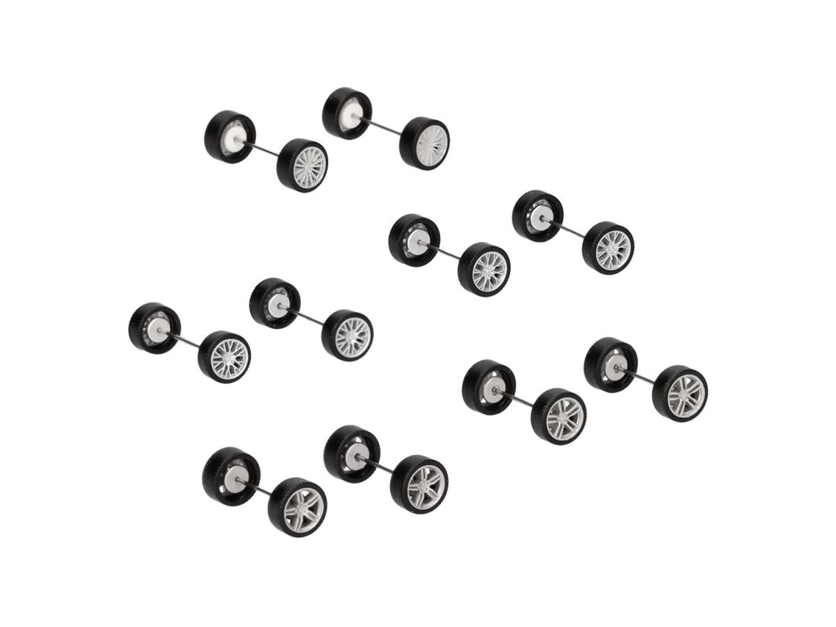 Herpa Audi Sports Wheels Set (10 Axles) HA054911 HO Gauge
