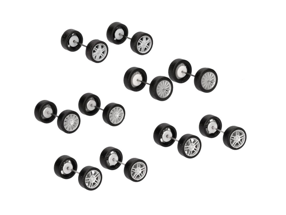Herpa MB Sports Wheels Set (10 Axles) HA054935 HO Gauge