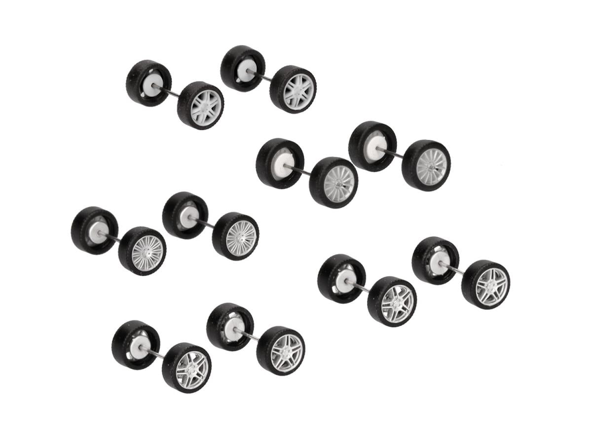 Herpa MB Sports Wheels Set (10 Axles) HA054935 HO Gauge