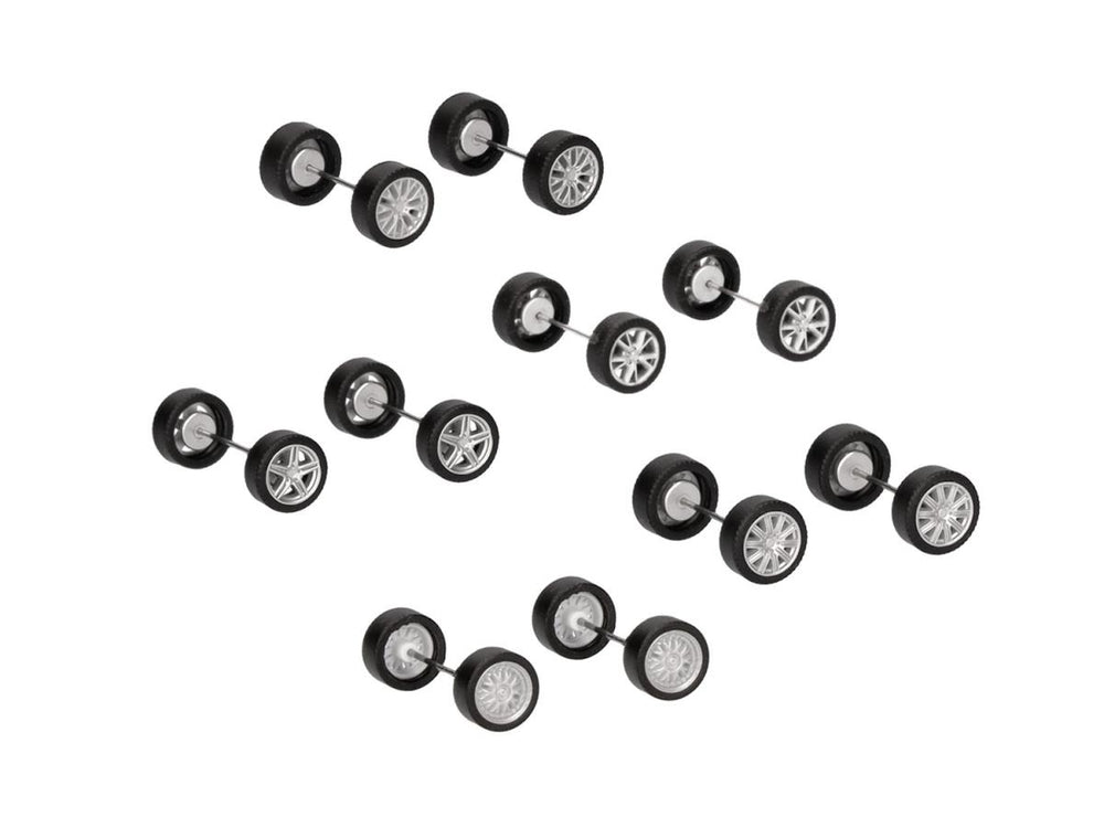 Herpa Porsche Sports Wheels Set (10 Axles) HA054942 HO Gauge