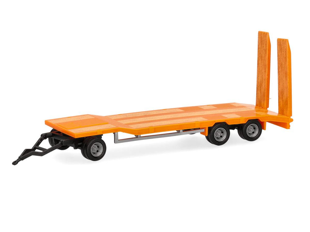 Herpa Goldhofer TU3 3 Axle Trailer Municipal Orange HA076135-008 HO Gauge