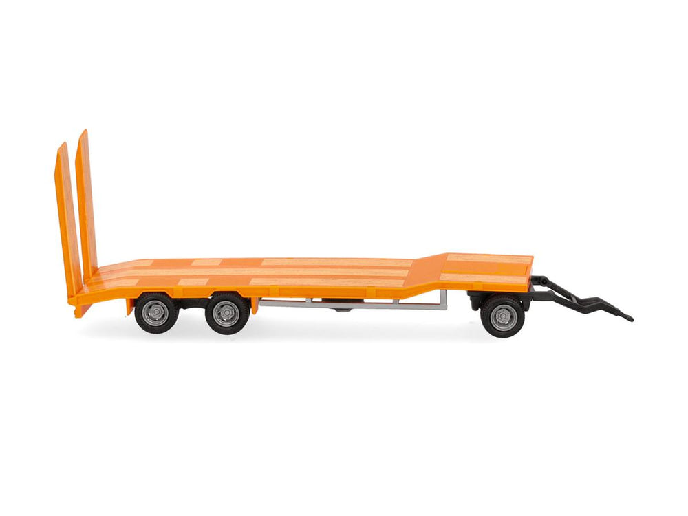 Herpa Goldhofer TU3 3 Axle Trailer Municipal Orange HA076135-008 HO Gauge
