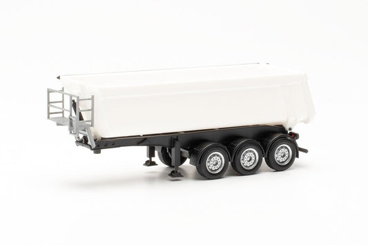 Herpa Schmitz Cargobull Dump Trailer White HA077026 HO Gauge