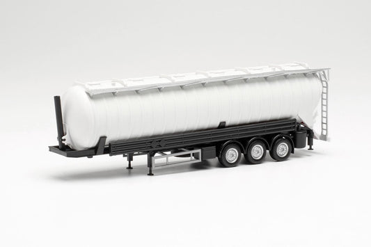 Herpa FFB ADR Suction Bulk Semitrailer White HA077033 HO Gauge