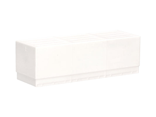 Herpa 8m Flatbed with Canvas for 3 Axle Trailers (2) HA081320-002 HO Gauge