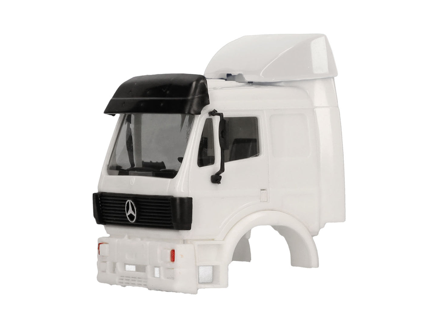 Herpa MB SK88 Flat Roof Cab w/Spoiler & Sunshield HA086172 HO Gauge