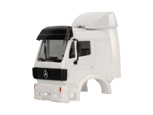 Herpa MB SK88 Flat Roof Cab w/Spoiler & Sunshield HA086172 HO Gauge