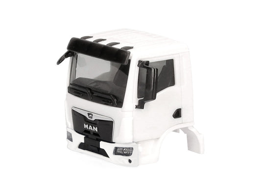 Herpa MAN TGL CC Cab White (2) HA086240 HO Gauge