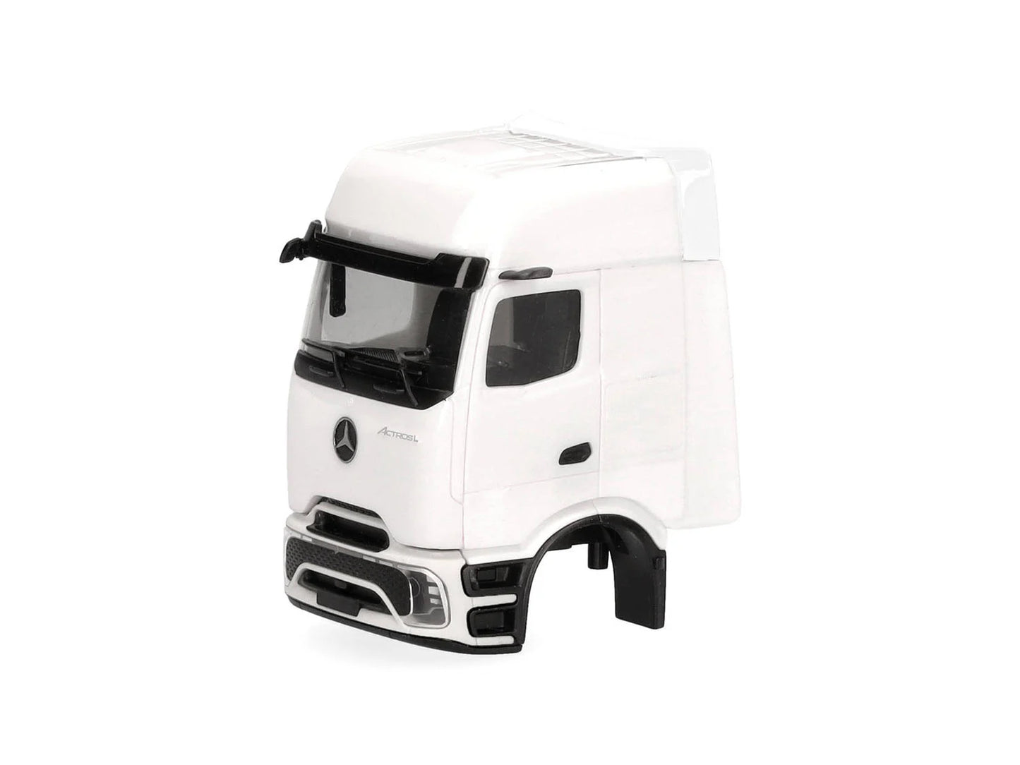 Herpa MB Actros L ProCabin Gigaspace Cab Set (2) White HA086264 HO Gauge