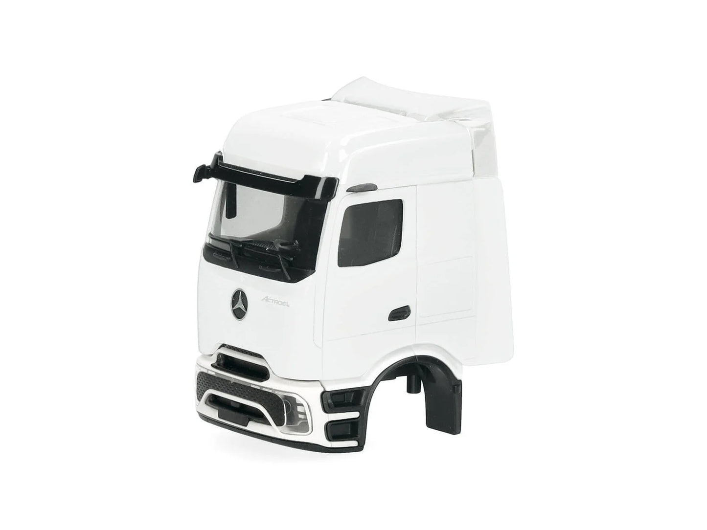 Herpa MB Actros L ProCabin Bigspace Cab Set (2) White HA086271 HO Gauge