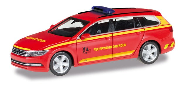 Herpa 95426 VW Passat Variant Feuerwehr Dresden HO