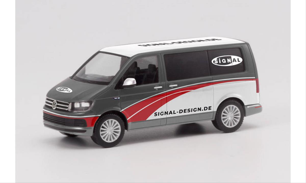 Herpa 95709 VW T6 Bus Signal Design Baden-Wurttemberg HO