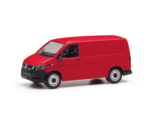 Herpa VW T6.1 Box Van Cherry Red HA096799-002 HO Gauge