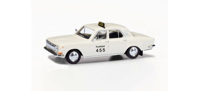 Herpa Wolga M24 Funktaxi 455 Berlin HO Gauge HA097246