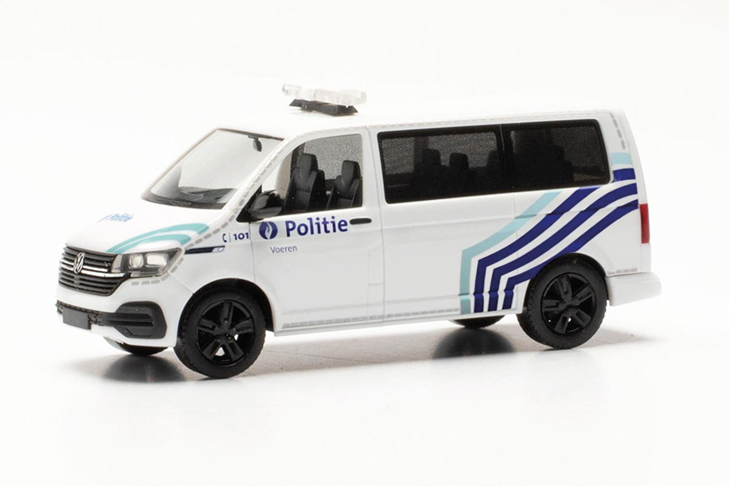 Herpa VW T6.1 Bus Polizei Belgien HO Gauge HA097468