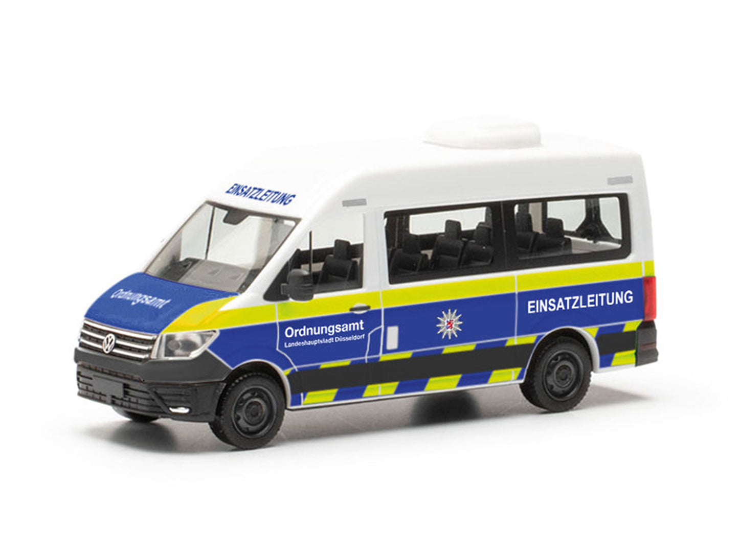 Herpa VW Crafter Bus Hochdach Ordnungsamt Dusseldorf ELW HO Gauge HA097659