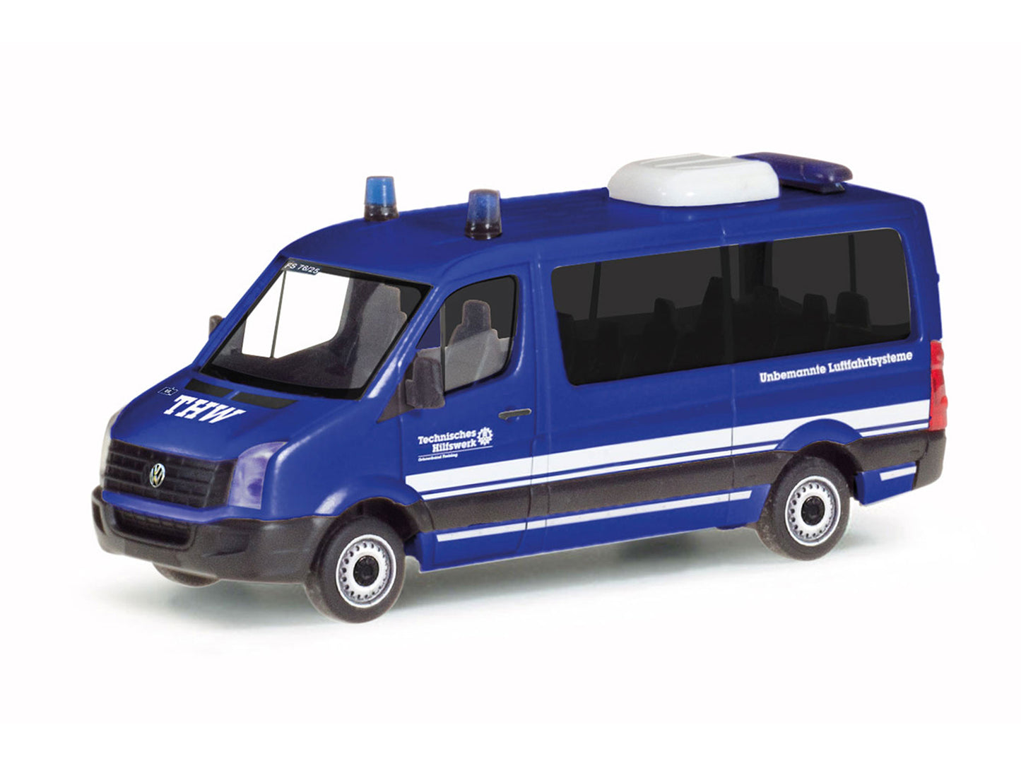 Herpa VW Crafter Bus THW Bayern/Freising HO Gauge HA097727