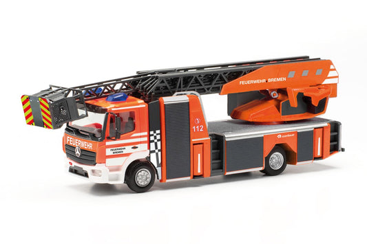 Herpa MB Atego '13 Turntable Ladder Feuerwehr Bremen HO Gauge 97840