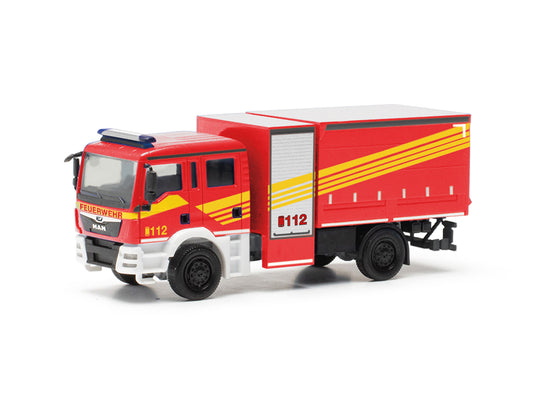 Herpa MAN TGM Multi Purpose Equipment Vehicle Feuerwehr HA097901 HO Gauge