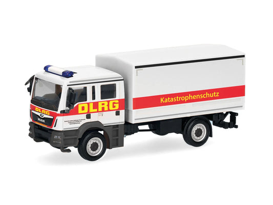 Herpa MAN TGM MzKW Lorry DLRG Katatsrophenschutz HA098441 HO Gauge