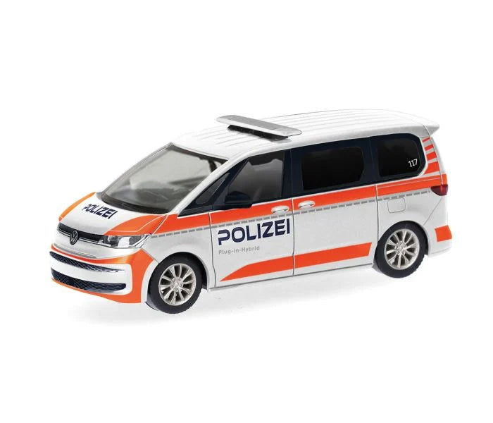 Herpa VW Multivan Polizei Schweiz HA098496 HO Gauge