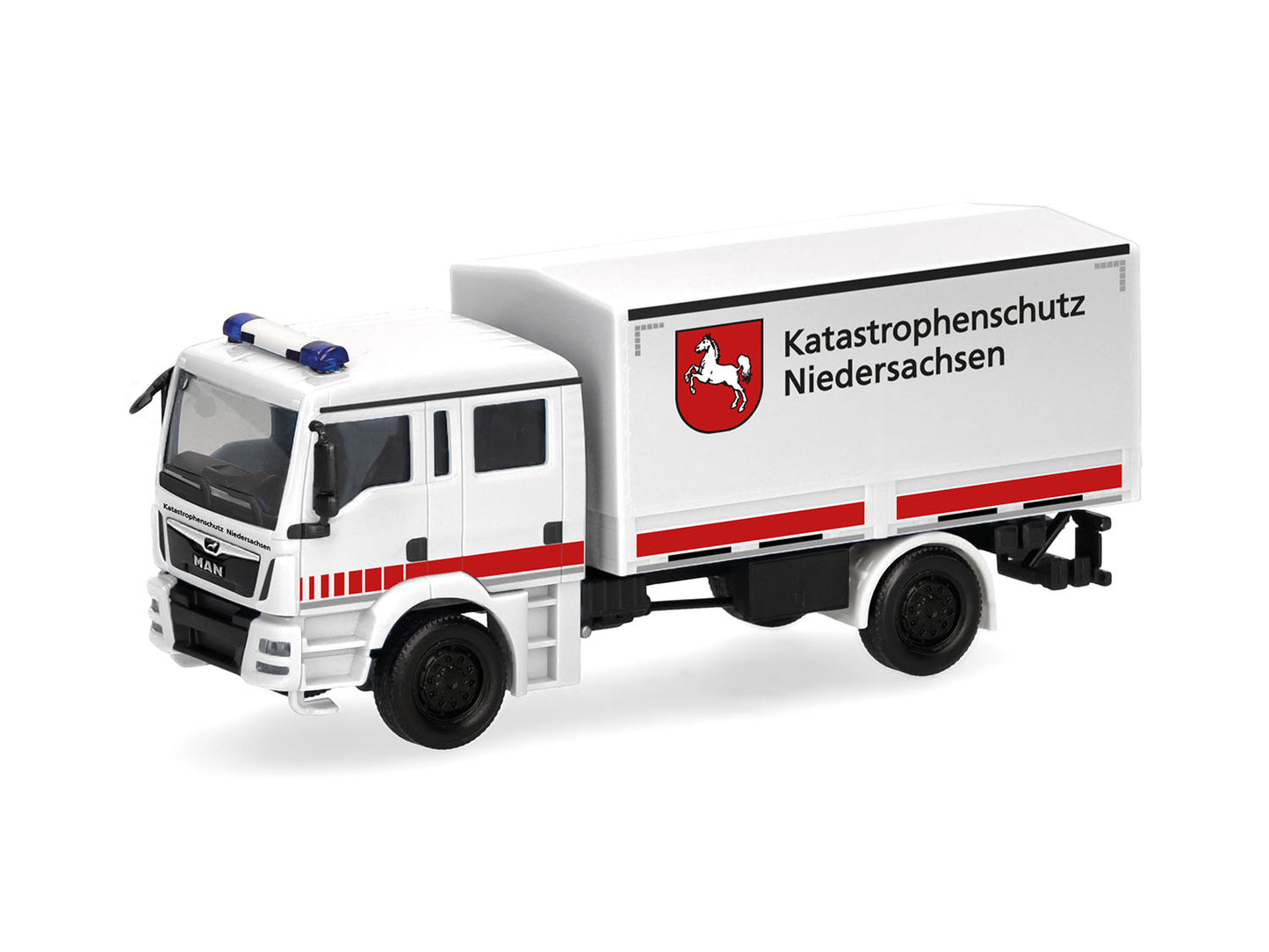 Herpa MAN TGM MzKW Lorry Katatsrophenschutz Niederaschsen HA098502 HO Gauge