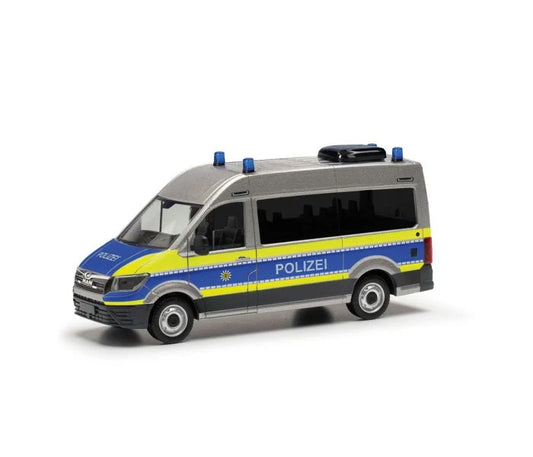 Herpa MAN TGE Bus High Roof Mobile Polizei Baden-Wurttemberg HA098526 HO Gauge