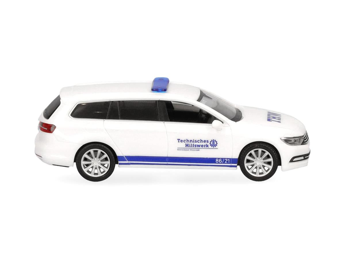 Herpa VW Passat Variant THW Worrstadt HA098595 HO Gauge