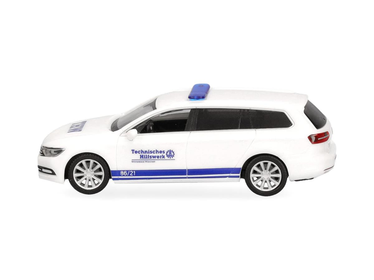 Herpa VW Passat Variant THW Worrstadt HA098595 HO Gauge