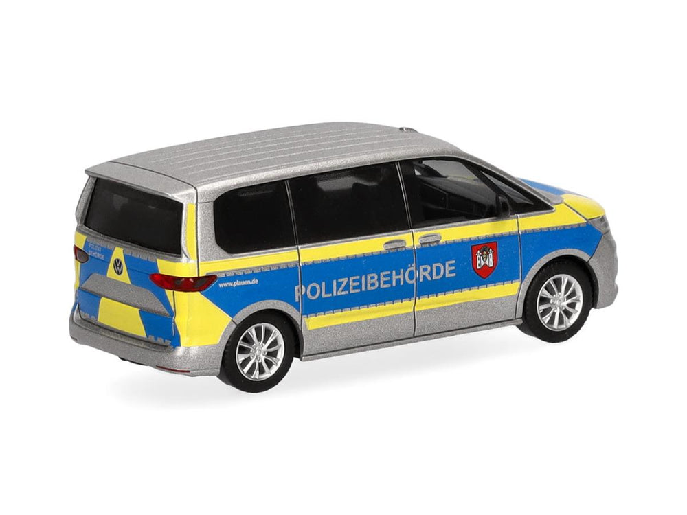 Herpa VW Multivan Polizeibehorde Plauen HA098625 HO Gauge