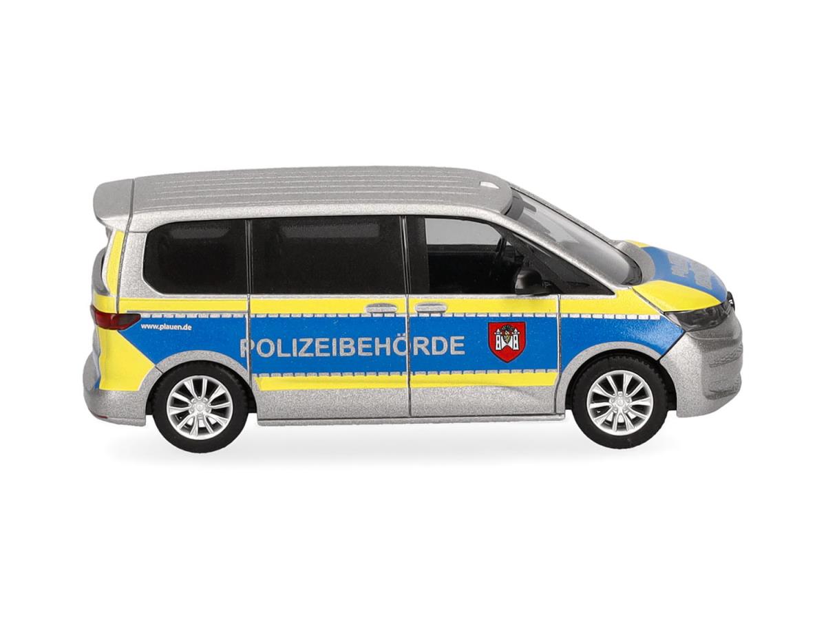 Herpa VW Multivan Polizeibehorde Plauen HA098625 HO Gauge