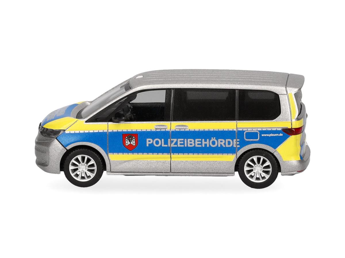 Herpa VW Multivan Polizeibehorde Plauen HA098625 HO Gauge