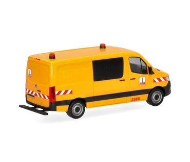Herpa MB Sprinter 18 Flat Roof Half Bus Max Bogl HA098663 HO Gauge