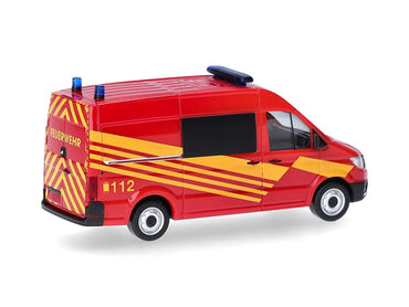 Herpa MAN TGE Half Bus High Roof Feuerwehr HA098748 HO Gauge