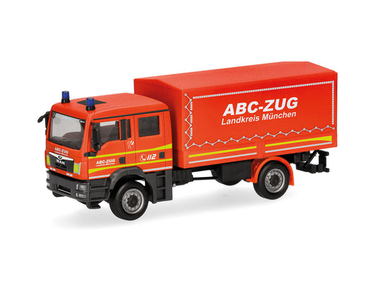 Herpa MAN TGM MzKW Multi Purpose Vehicle ABC-Zug HA099080 HO Gauge