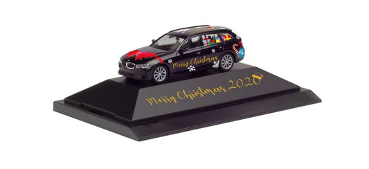 Herpa 102162 BMW 3 Series Merry Christmas 2020 HO