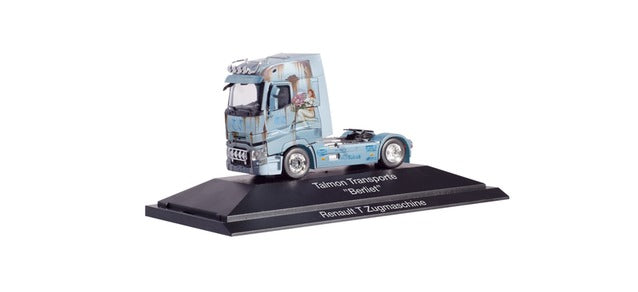 Herpa 111003 Renault T Rigid Tractor Unit Talmon Transporte HO