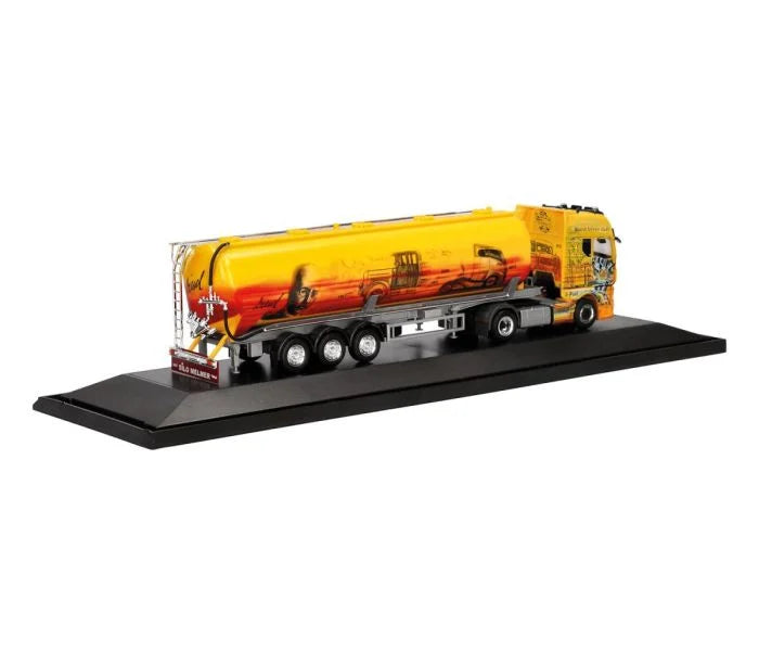 Herpa MAN TGX GX Bulk Semitrailer Silo Melmer/Rudolf Diesel HA122351 HO Gauge