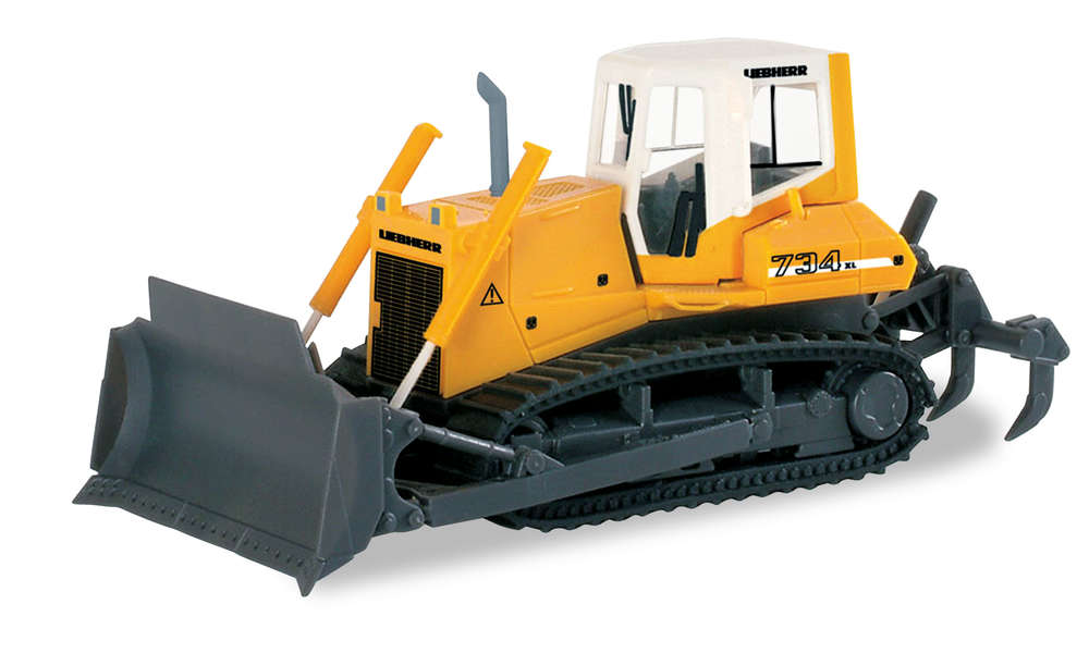 Herpa Liebherr PR734 Litronic Bulldozer HA151689 HO Gauge