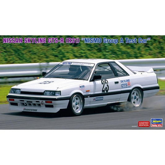 Hasegawa 20549 Nissan Skyline GTS-R (R31) Nismo Group A Test Car 1:24 Model Kit