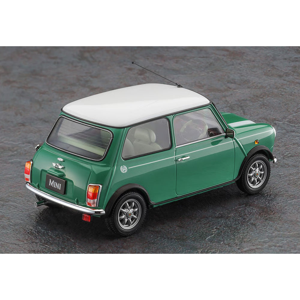 Hasegawa 20789 1997 Mini Cooper Heritage - Almond Green 1:24 Model Kit