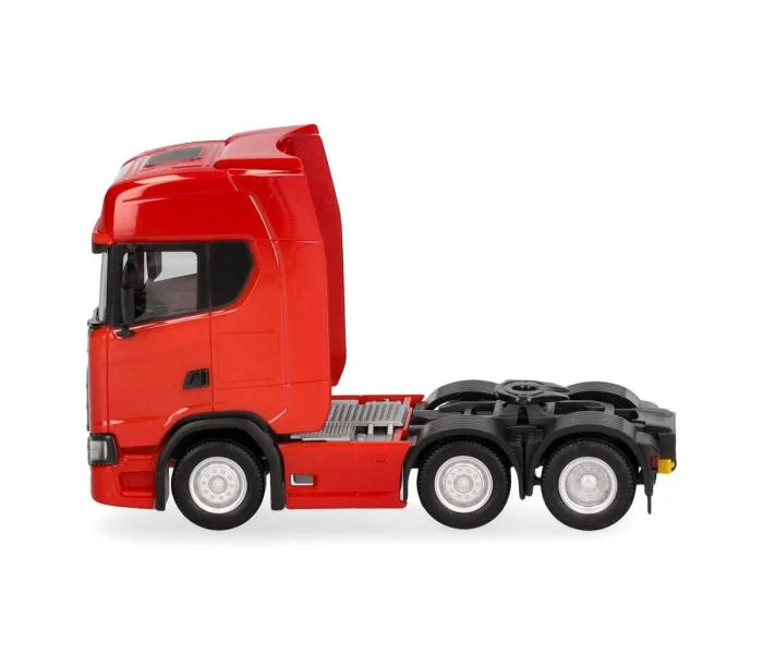 Herpa Scania CS 20 HD 3 Axle 6x3 Rigid Tractor Red HA307543-005 HO Gauge