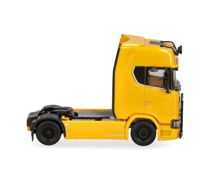 Herpa Scania CS 20 HD 2 Axle Rigid Tractor Broom Yellow HA310116-005 HO Gauge