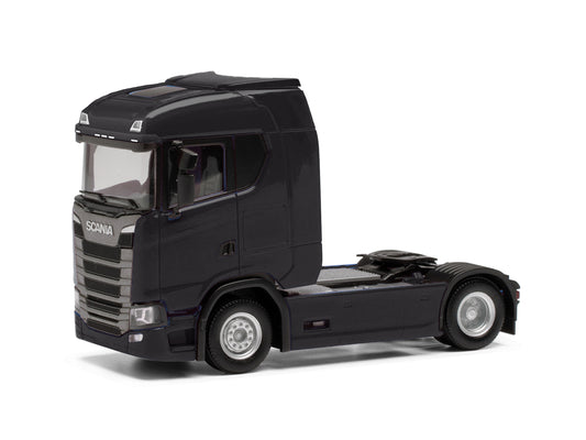 Herpa Scania CS 20 ND Rigid Tractor Unit Black HA310192-002 HO Gauge